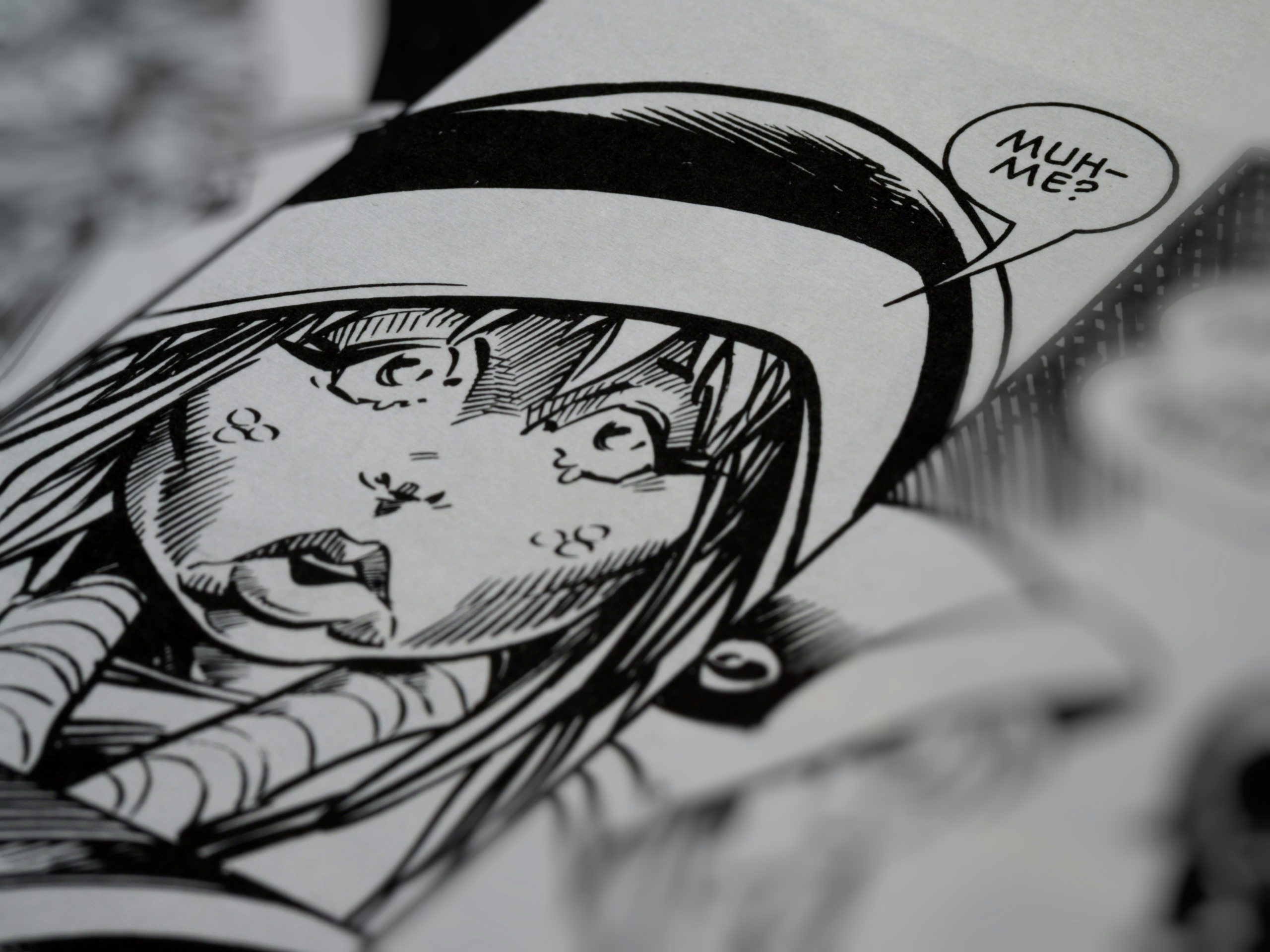 Manga illustration